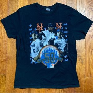 Men’a L 2012 50th anniversary NY Mets short sleeve